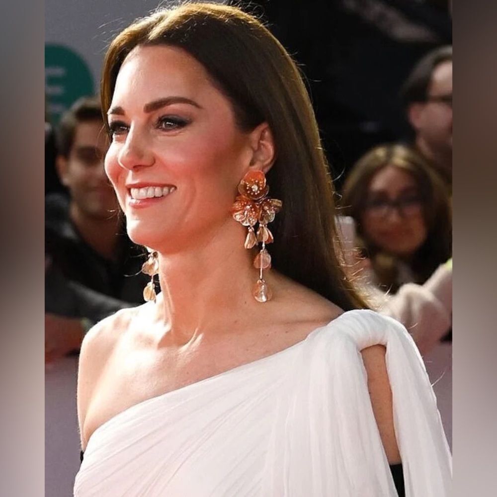 Zara Cascading Floral Earrings